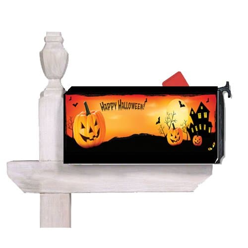 Haunted Halloween Mailbox Cover