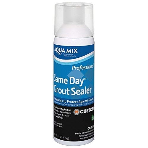 Grout Sealer Tile Protector Spray can aerosol Same Day Aqua Mix