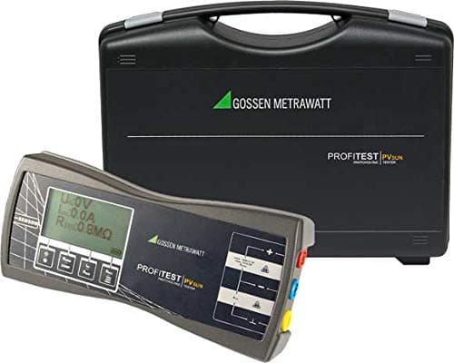 Gossen Metrawatt M360C Tester for PV Modules and Strings