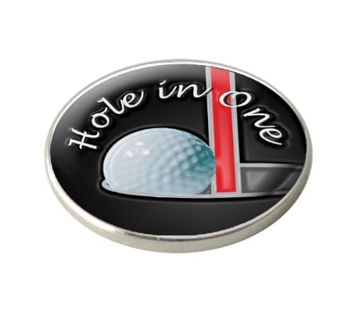 HOLE IN ONE GOLF BALL MARKER.