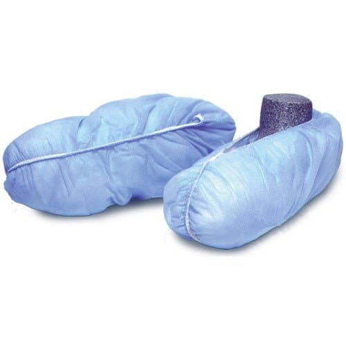 App0330-Rs-Xl-B Polyethylene Disposable Shoe Cover, Blue, Size X-Large