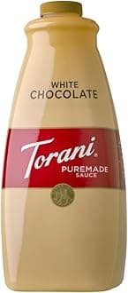 Torani White Chocolate Sauce, 1890ml