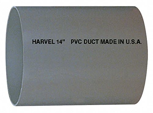8" x 10 ft. PVC Round Duct Pipe