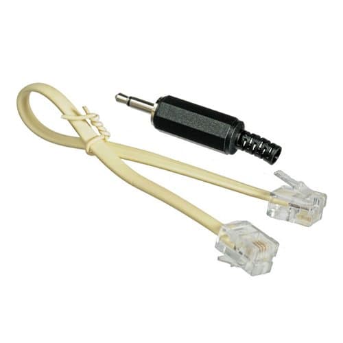 RadioPopper JRX-CS JrX Replacement AB/WL/ZEUS Studio Cable Kit (Black)