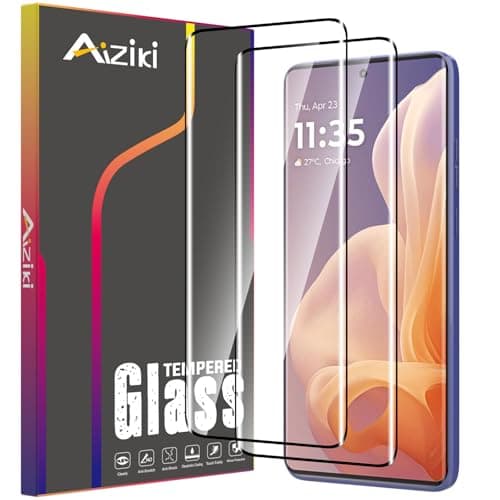 2 Pack Screen Protector for Moto G85/Moto Edge 50 Fusion Tempered Glass, 3D full Coverage Screen protector, Scratch-Resistant, Bubble Free for Moto G85 Screen Protector, Case Friendly