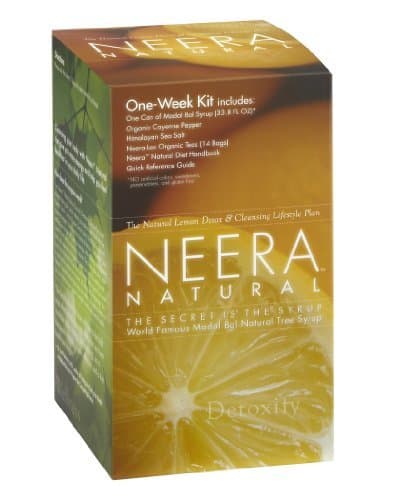 Neera Natural One Week Pack, the Improved Stanley Burroughs Master Cleanser Diet Kit by Neera Natural