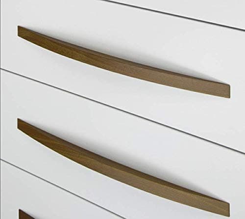 Rysors Kitchen Cabinets Drawer Pull Handle 18 Inch (450 mm) 1 Piece (Burma Teak Wood)