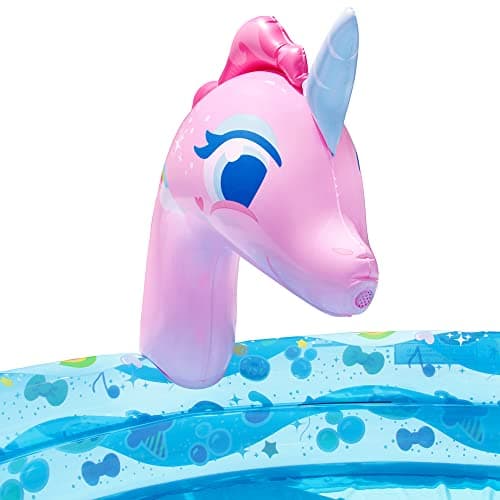 BANZAI Spray 'N Splash 60" Unicorn Pool