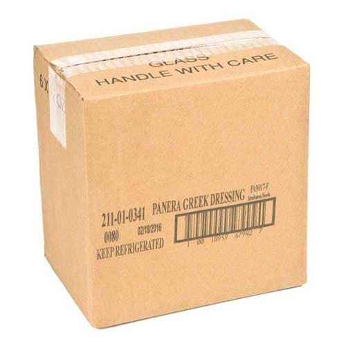 Moptrek Greek Salad Dressing, 12 Fluid Ounce -- 6 per case.