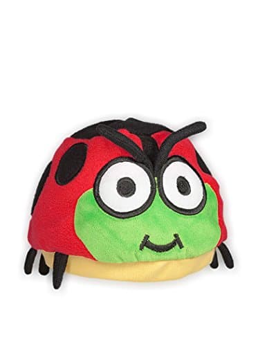 Pedoodles 809 Hat Collection Libby Ladybug Hat- Red Green- Size Large