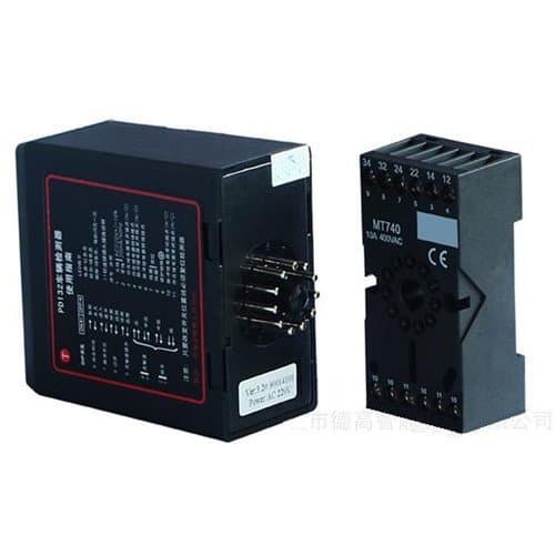 KingGo Traffic Inductive Loop Vehicle Detector Signal Control +50M/Roll, PD132, Adjustable Sensitivity, 20m Loop Wiring, Unlimited Signal Hold, AC220V/110V/24V/12V, Red, 2-Pack