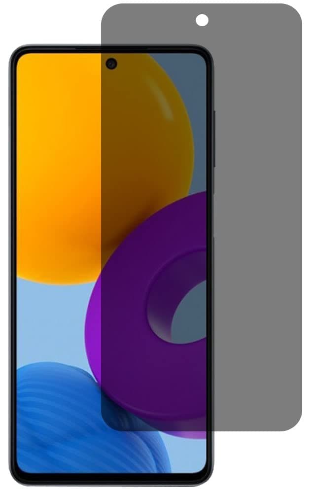 Privacy Screen protector compatible with Samsung Galaxy A73 5G / M52 5G / A71 5G / A71 / M51 / S10 Lite / Note 10 Lite Tempered Glass [HD Full Coverage][Easy Installation][9H Hardness]