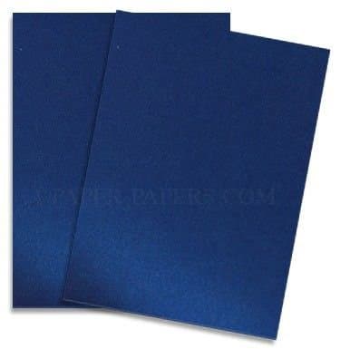 Shimmer Blue Satin 8-1/2-x-11 Lightweight Multi-use Paper 25-pk - 118 GSM (32/80lb Text) PaperPapers Letter Size Everyday Paper - Professionals, Designers, Crafters and DIY Projects