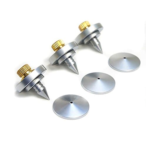 ACROLINK 4Sets Speaker Spike Isolation Feet Cone for Speaker CD Amplifier Stand Base