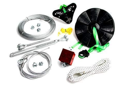 Alien Flier X3-100 Backyard Zip Line Kit