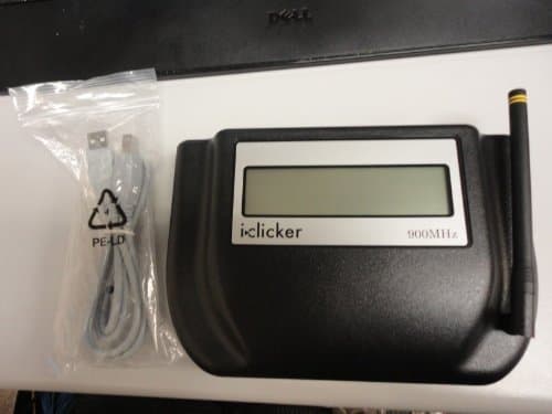 iclicker System 900MHz USB Base, iclicker Model:TMX13, i>clicker Base, PSU