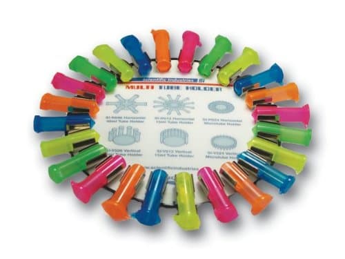 SI-H524 Horizontal Microtube Holder for Vortex-Genie 2 and Vortex-Genie Pulse Mixers, Holds 24 Microtubes