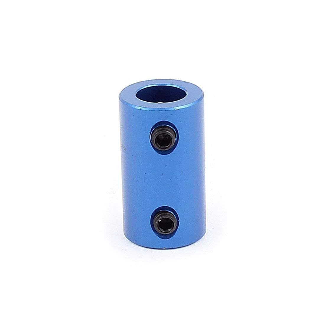 Blue aluminum alloy Fixed coupling/Motor Coupling/Shaft Coupler 8mm to 8mm for 3D Printer and CNC (Quantity: 1 pc)