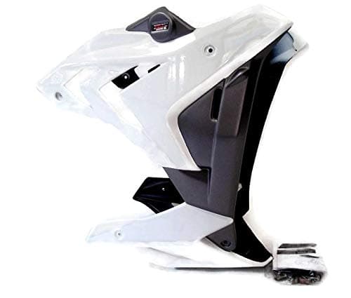 Belly pan fairing panel lower under cover honda grom msx125 sf 2017 2018 (White)