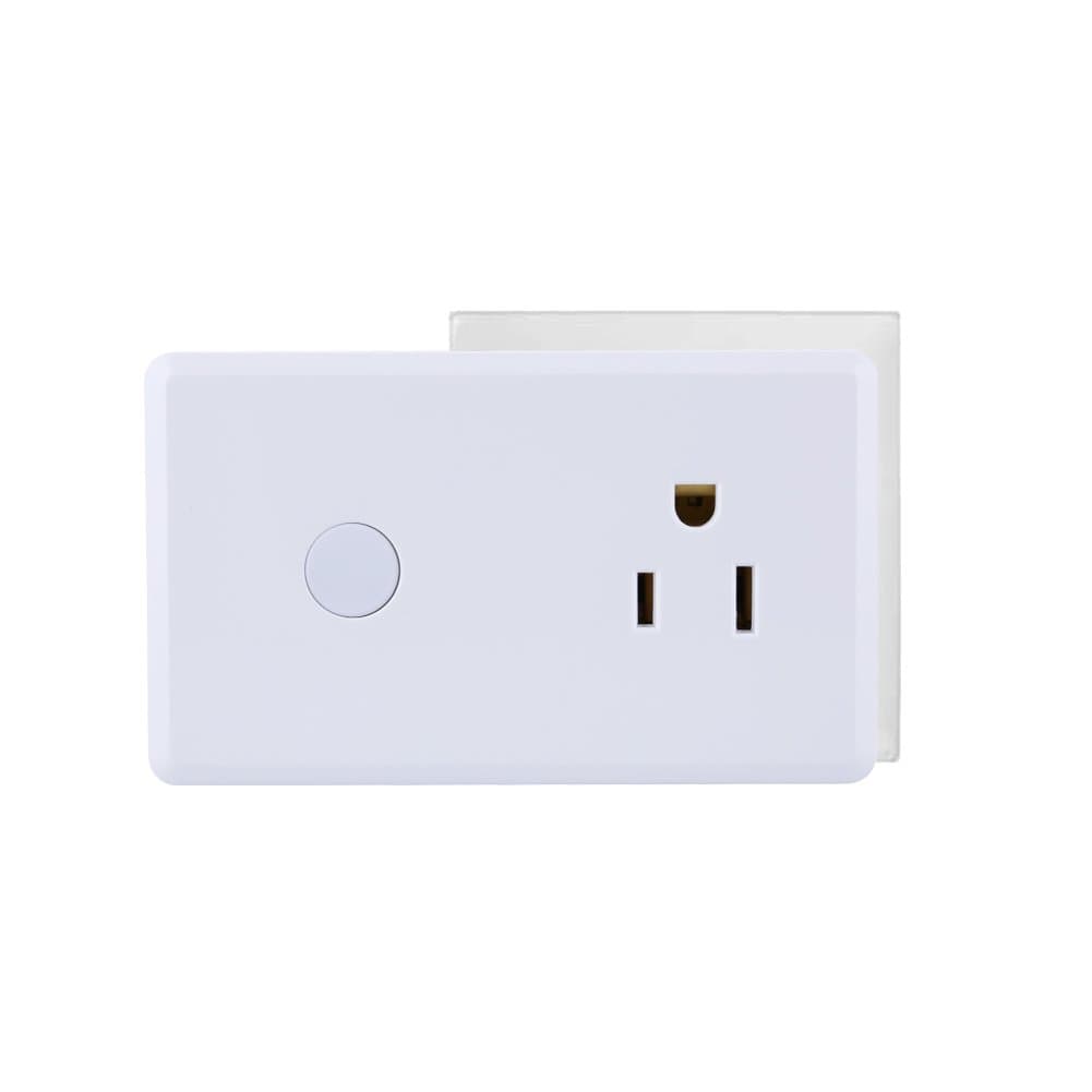 WOSUNG smart plug Wi-Fi Mini Outlet, Wireless Timing Smart Socket Remote Control your Devices Anywhere Via Phone App No Hub Required, Compatible with Alexa Echo and Google Home