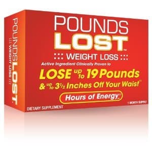 Pounds Lost Weight Loss Shots, Four 6packs