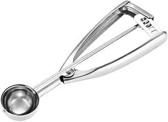 Mini Cookie Scoop - Cookie dough Scoop - 0.67 Tablespoon/2 Teaspoon/ 10ml/ 0.33 OZ - Selected 18/8 Stainless Steel Dough Scoop Melon Baller