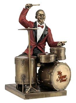 Drum Player Statue - Jazz Band Collection