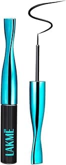 LAKME 9to5 Eyeconic Waterproof Liquid Eyeliner, Intense Black, 4.5 ml, for Precise Eye Definition, with Quick-Dry Formula, Smudgeproof and Waterproof