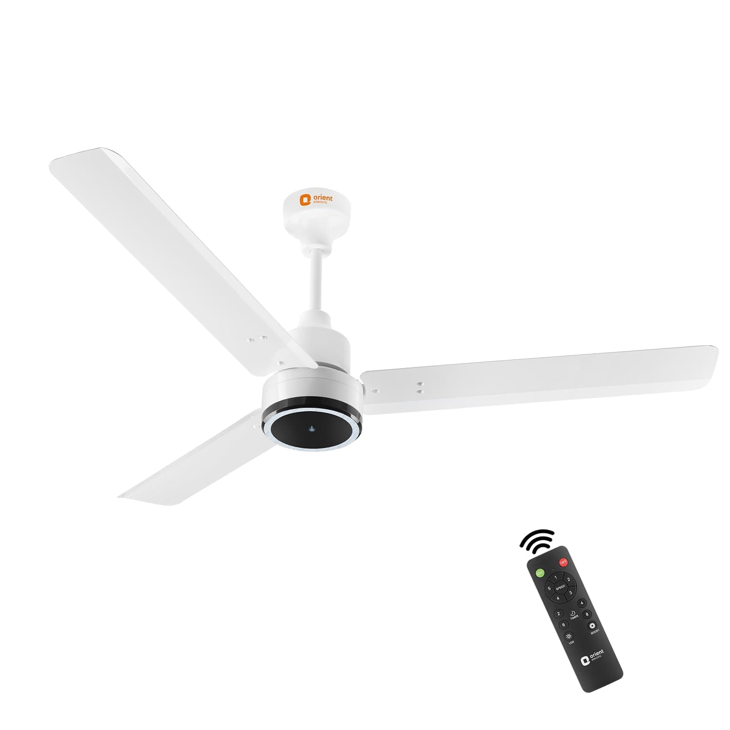 - Orient Electric 1200 mm Zeno BLDC | BLDC energy saving ceiling fan with Remote |BEE 5-star rated | Saves up to 50% on electricity bills | 3-year warranty by Orient | White, pack of 1