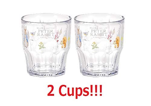 OSK [2 Cups Set Peter Rabbit Plastic Cup C-7 from Japan