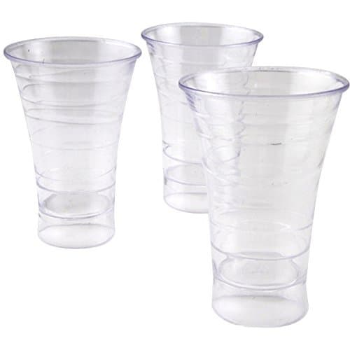 Disposable Plastic Spiral Shot Cups - 1.75 oz: Case of 500 Cups