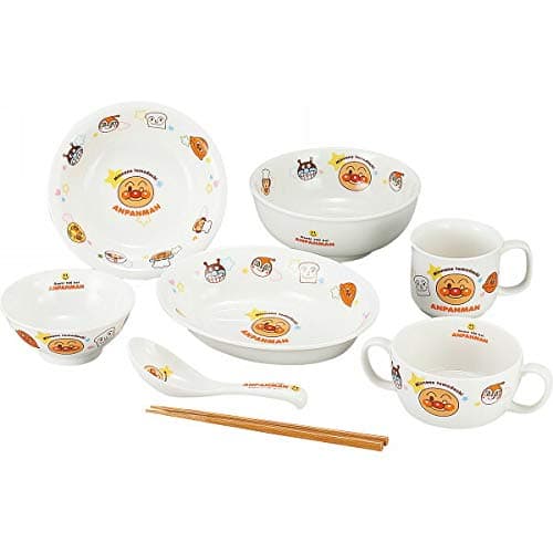 KimuTadashi pottery Children's Tableware it Should Anpanman Children's Tableware 8 Piece Set 074 753