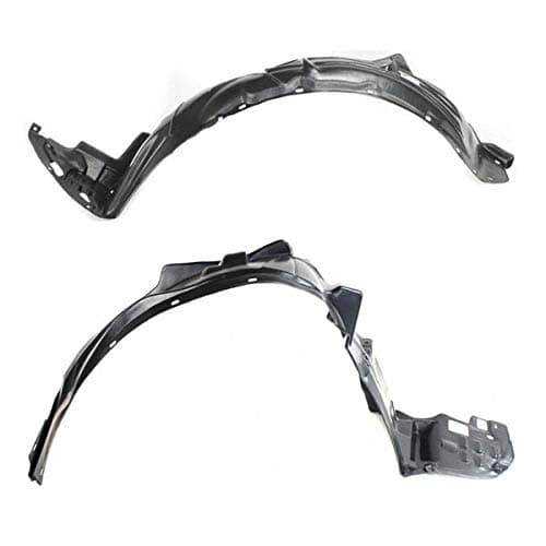 Koolzap Compatible with 03-07 Accord Front Splash Shield Inner Fender Liner Left Right Side SET PAIR