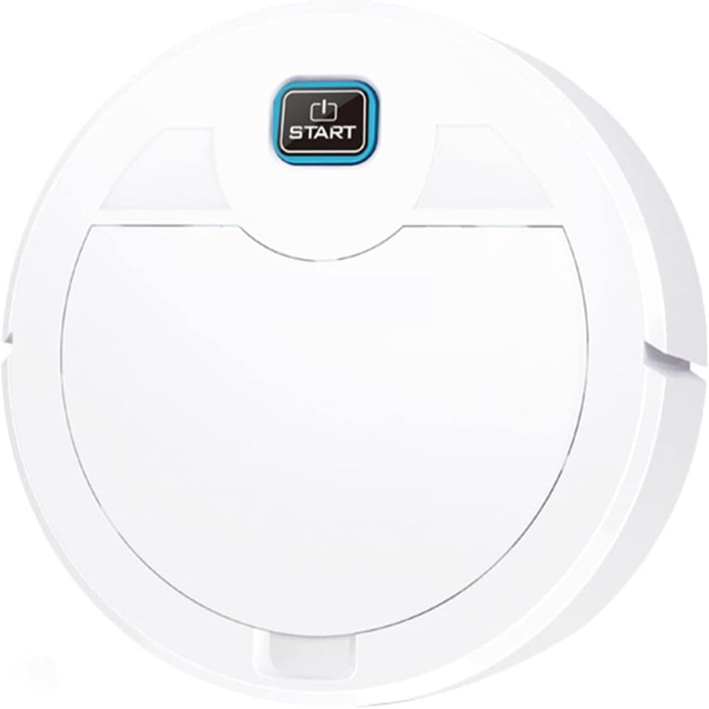 Amerteer Robot Vacuum | Automatic Robotic Vacuum | Rechargeable Automatic Smart Sweeper Robot Vacuum Cleaner | Multiple Cleaning Modes Robot Vacuum for Pet Hair & Floor Carpet with UV Lamp (White)