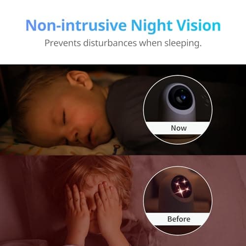 SwitchBot Home Security Camera 5MP - Pan/Tilt Cam 3K Super HD, 2.4Ghz Wi-Fi Plug-in for Baby Monitor/Pet Camera, 360° Motion Tracking, Human/Pet AI, Privacy Mode, Color Night Vision, Works with Alexa