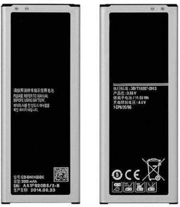 FEEL EB-BN910BBE Battery Compatible for Samsung Note 4 N910 N910F N910A = [[3220mAh]]