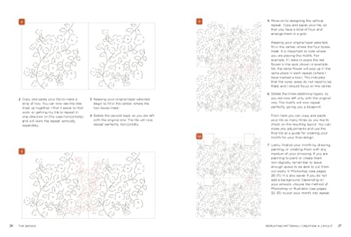 From Petal to Pattern: Design your own floral patterns. Draw on nature.