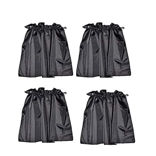 Merssavo Auto Windshield Sunshade Curtain Adjustable Car Window Sunshade Drape Uv Protection Sun Shade Window Curtain with 4 Pieces