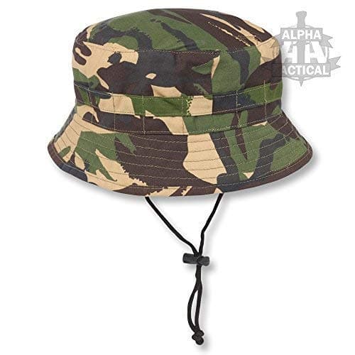 Alpha Tactical Special Forces Short Brimmed Boonie Hat (British DPM, MEDIUM)