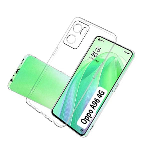 COBERTA Back Cover for Oppo A96 4G Back Cover Case - Clear Transparent