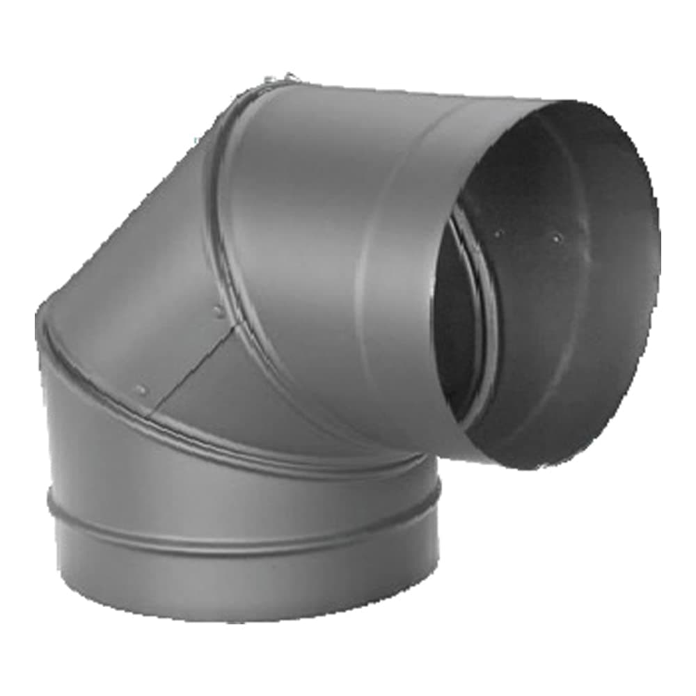 DuraVent 10DBK-E90 DuraBlack 90° Black Elbow, 10" Size