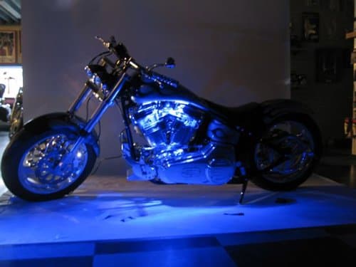 Blue LED Neon Motorcycle Lighting Kit