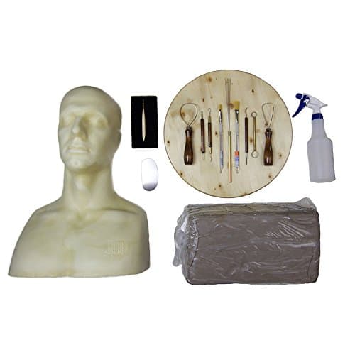 Stan Winston Mask Making Kit - Tim Martin's "How to Make a Latex Rubber Mask - Part 1 The Sculpture Process" (Multimedia) - Instructional DVD included