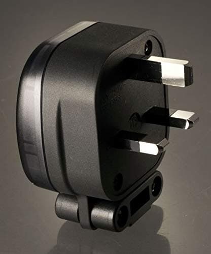Power MS 328 13A UK Mains Plug - Silver Plated