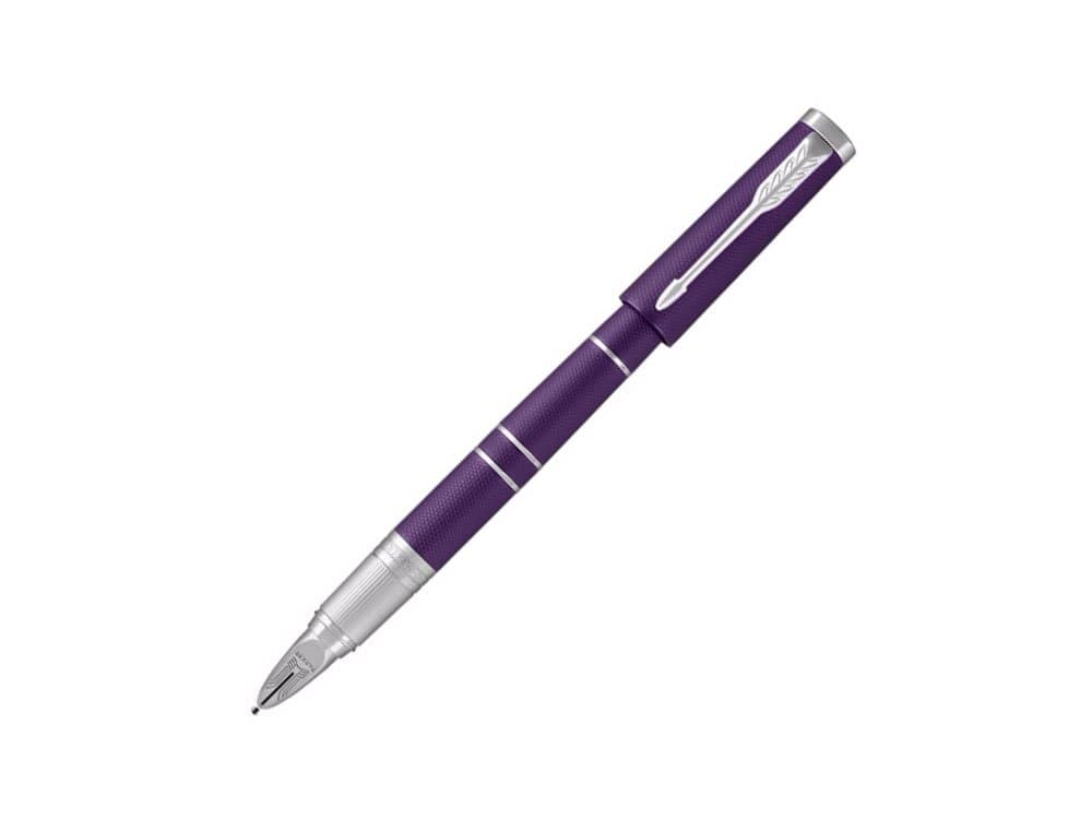 Parker Ingenuity 5th Technology Pen, Medium Point with Black Ink Refill 1931460 - Deluxe Blue Violet