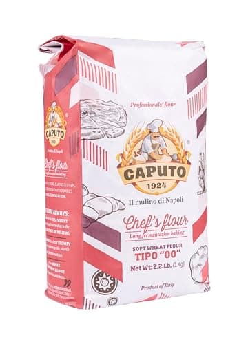 Caputo Antimo Chef's Flour 2.2 LB - Italian Double Zero 00 - Soft Wheat for Pizza Dough, Bread, Pasta