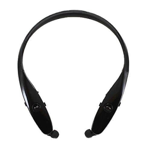 Bluetooth Headphone Wireless Stereo Headset with Magnetic EarBuds  (Black)