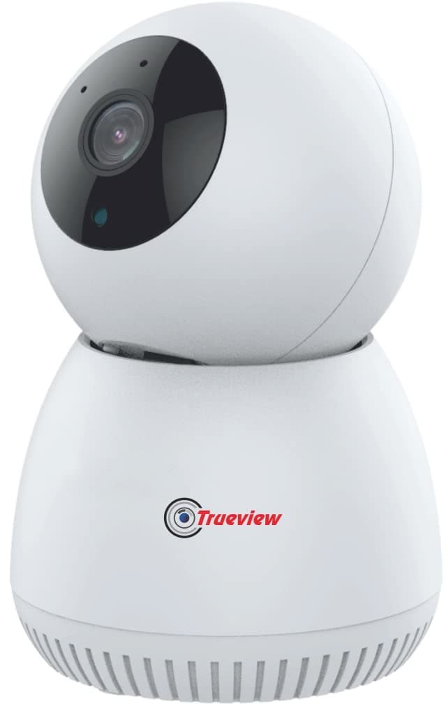 Trueview 3MP Smart CCTV Wi-fi Home Security Camera | 360° View | 2 Way Talk | Cloud Monitor | Motion Detect | Supports SD Card Up to 256 GB | Night Vision | Alexa & Ok Google