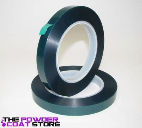 1/2 Inch High Temperature Polyester Green Masking Tape