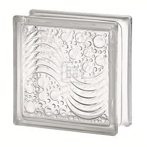 7.5 x 7.5 x 3 Basic Marina Glass Block